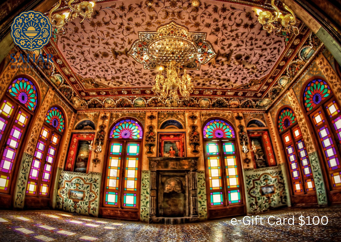 Sahar Persian Plate e-Gift Card