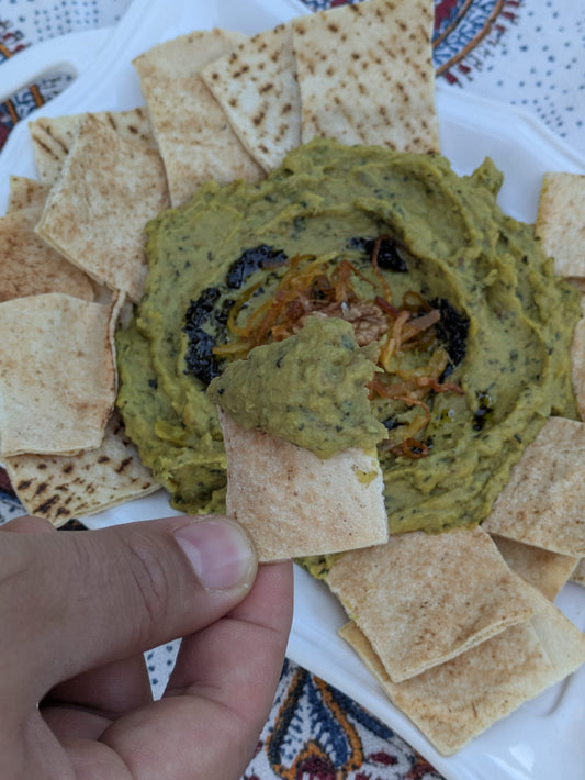 Kashki Bademjoon - Eggplant dip (Vegetarian)