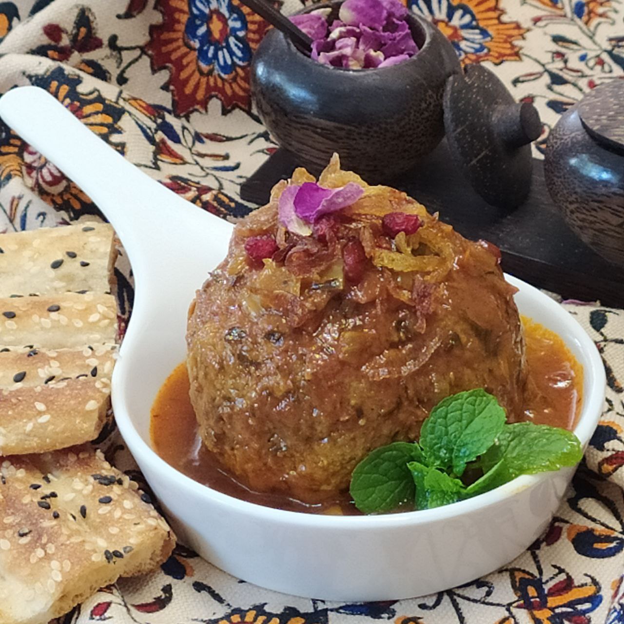 Persian Koofta - stuffed Meatball