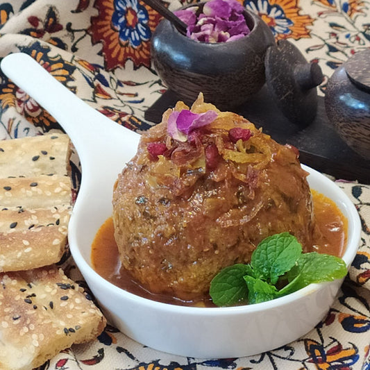 Persian Koofta - stuffed Meatball