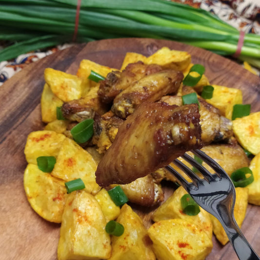 Golden Wings & Potato (Gluten Free)