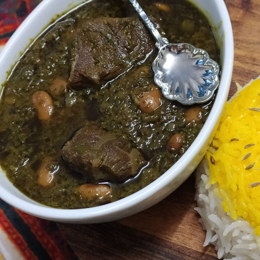 Ghorme Sabzi - Authentic Persian Herb Stew (Gluten Free)