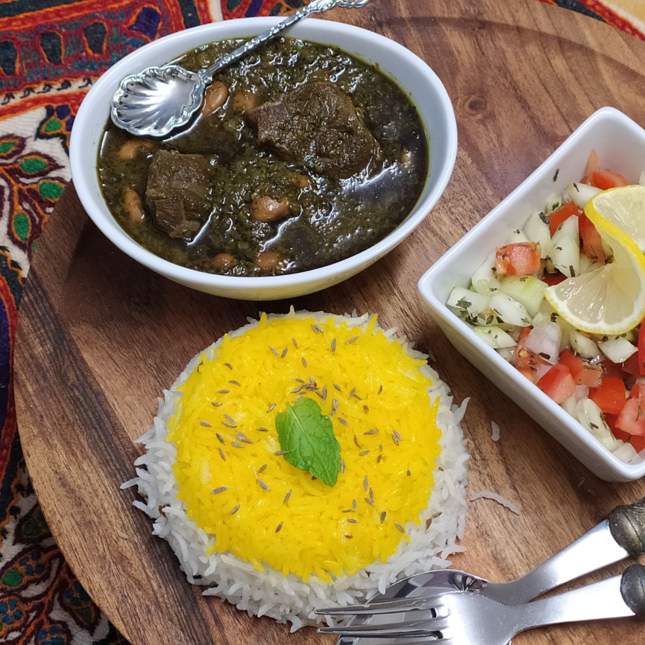 Ghorme Sabzi - Authentic Persian Herb Stew (Gluten Free)