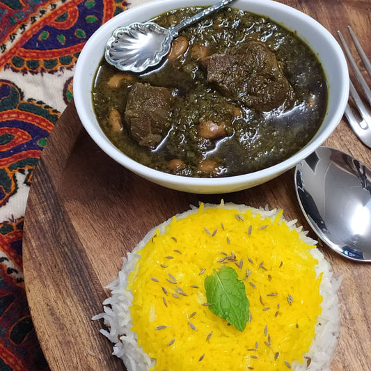 Ghorme Sabzi - Authentic Persian Herb Stew (Gluten Free)