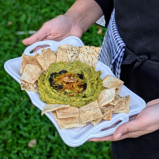 Kashki Bademjoon - Eggplant dip (Vegetarian)