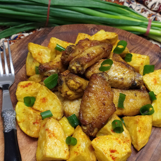 Golden Wings & Potato (Gluten Free)