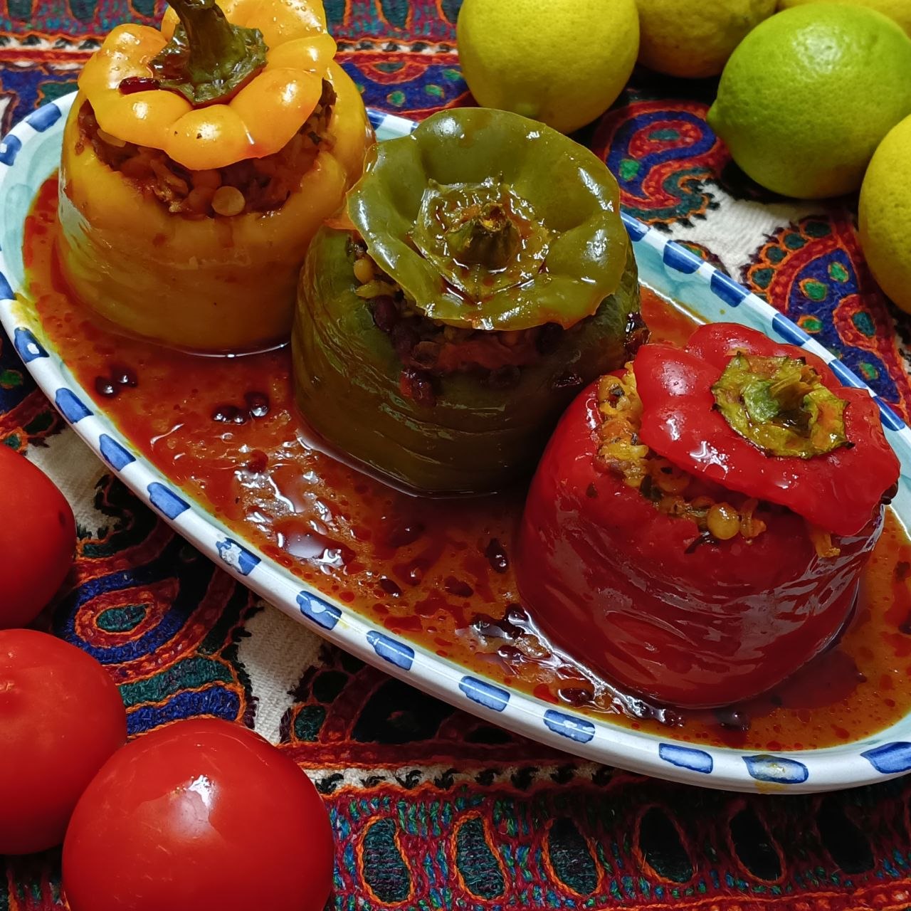 Dolme (Stuffed Capsicum)